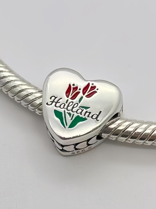 Pandora Jewelry - Pandora Holland Michigan Keukenhof Flower Exclusive Dangle Charm My Heart